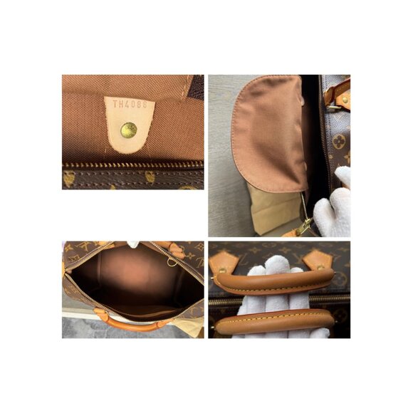Louis Vuitton Monogram Speedy 30 Boston Bag W/Dust Bag, Lock & Key - Picture 4 of 9